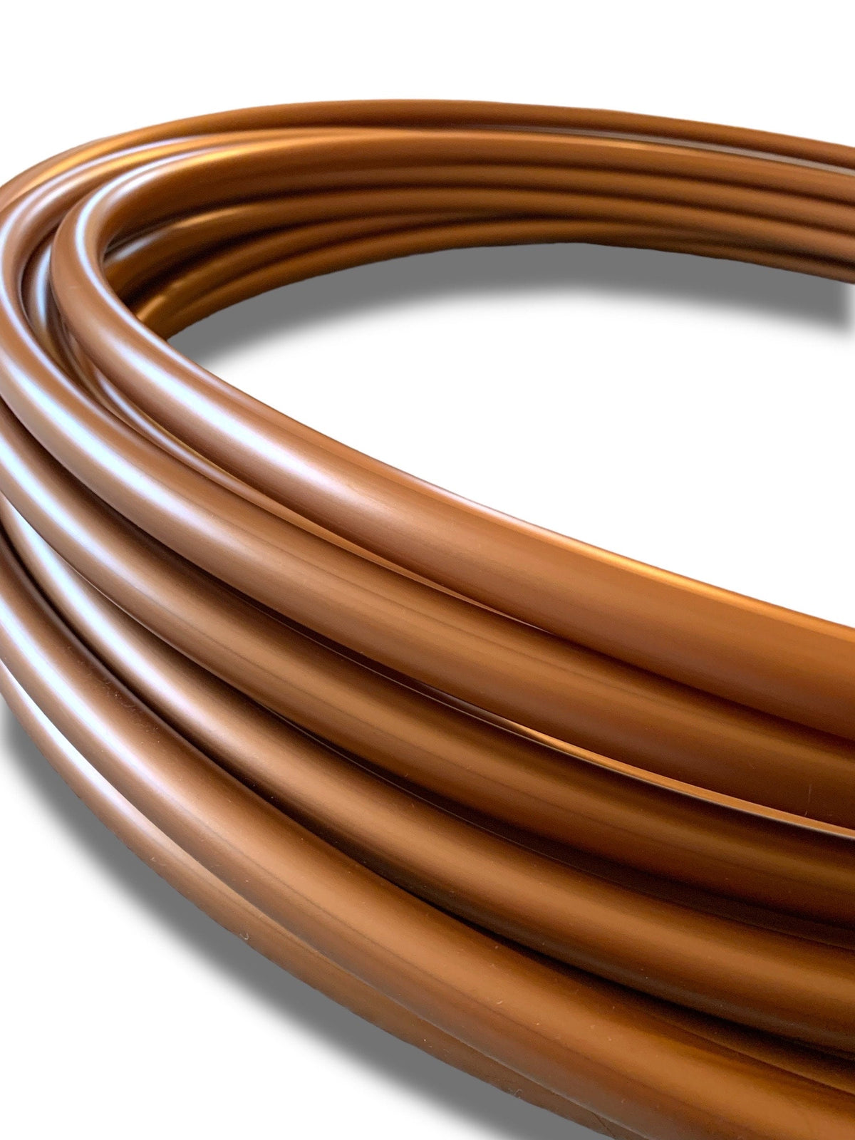 Copper Metallic Color-Shifting Collapsible Polypro Hula Hoop 5/8" or 3/4”