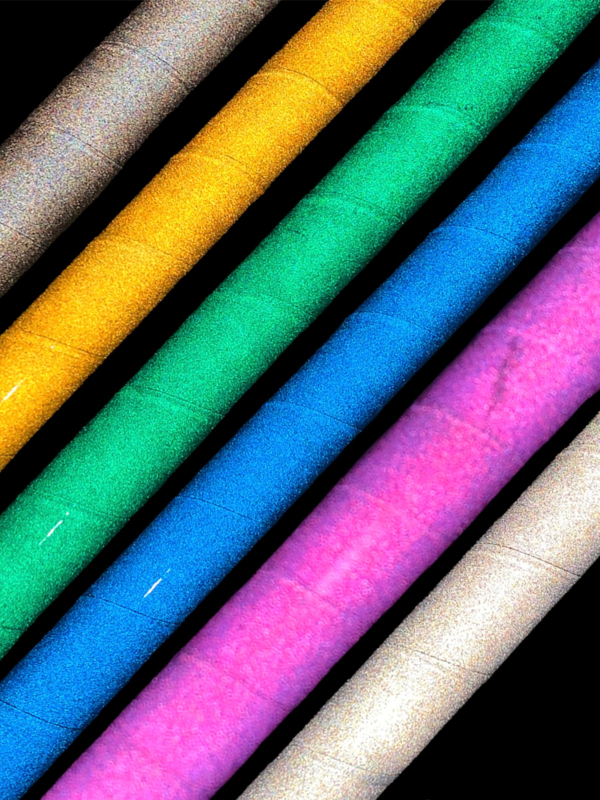 3M Reflective Taped Hula Hoop - 5/8 or 3/4 HDPE - Collapsible