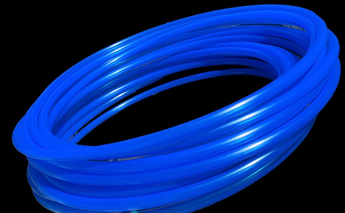 UV Reactive Blue Collapsible Polypro Hula Hoop 5/8" or 3/4”