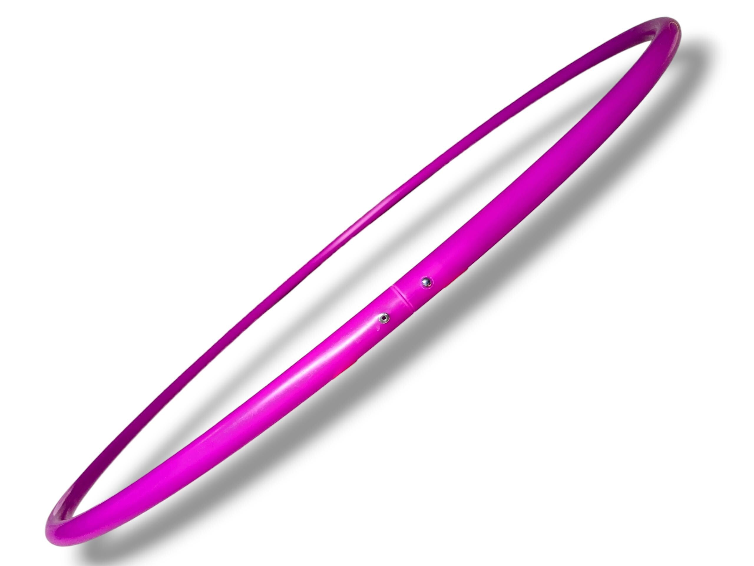 UV Reactive Fuchsia Purple Collapsible Polypro Hula Hoop 5/8" or 3/4”